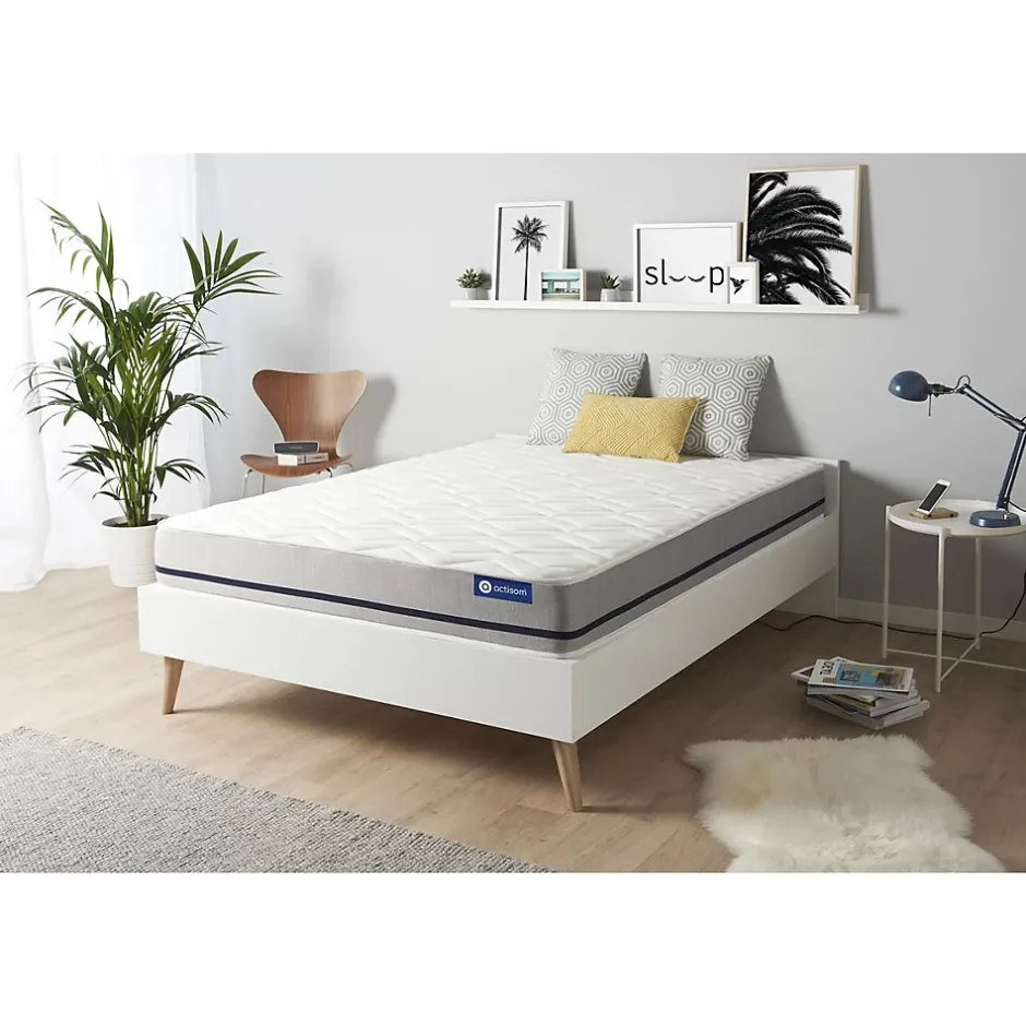 Actisom Matelas Mémoire de forme - Confort : Mi-ferme Sale