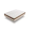 Eccox Matelas à mémoire de forme - BIO CONFORT - 70x190 cm - 25 cm d'épaisseur - Anti-acarien - Silencieux