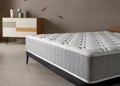 Eccox Matelas - Pureflex - Visco - Haute densité HR Zigzag - 180x200 cm - 26 cm d'épaisseur