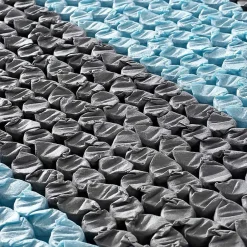 Teeno Matelas à ressorts 140 x 200 cm, 20 cm d'épaisseur, 7 zones ergonomiques Best