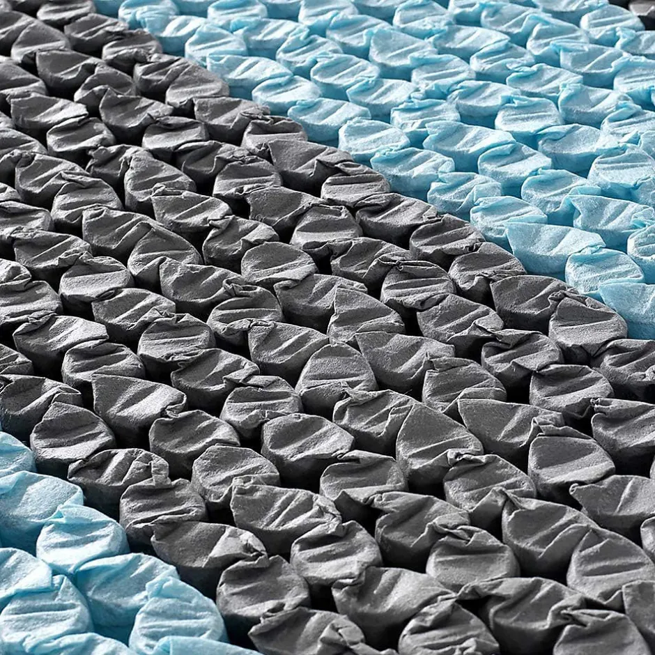 Teeno Matelas à ressorts 140 x 200 cm, 20 cm d'épaisseur, 7 zones ergonomiques Best