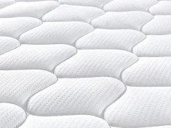 Teeno Matelas à ressorts 140 x 200 cm, 20 cm d'épaisseur, 7 zones ergonomiques Best