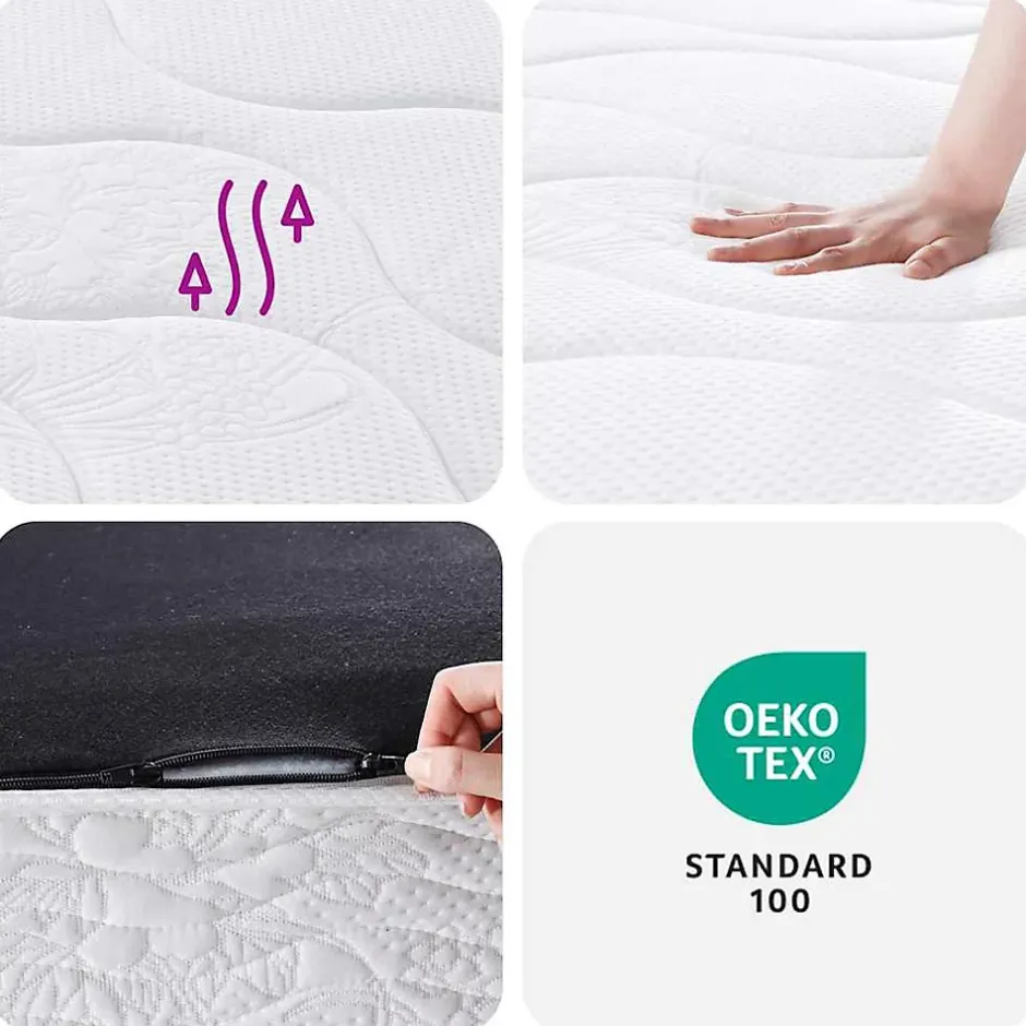 Vidaxl Matelas à ressorts Bonnell pour enfants moyen 80x160 cm Best