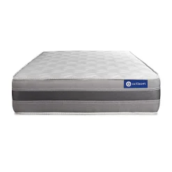 Actisom Matelas Ressorts ensachés et mémoire de forme - Confort : Mi-ferme