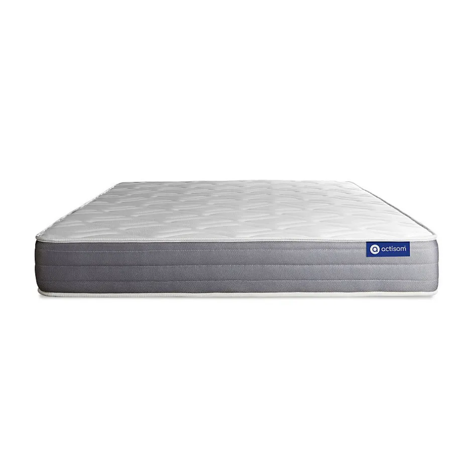 Actisom Matelas Ressorts ensachés et mémoire de forme - Confort : Mi-ferme
