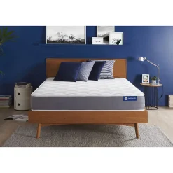 Actisom Matelas Ressorts ensachés et mémoire de forme - Confort : Mi-ferme
