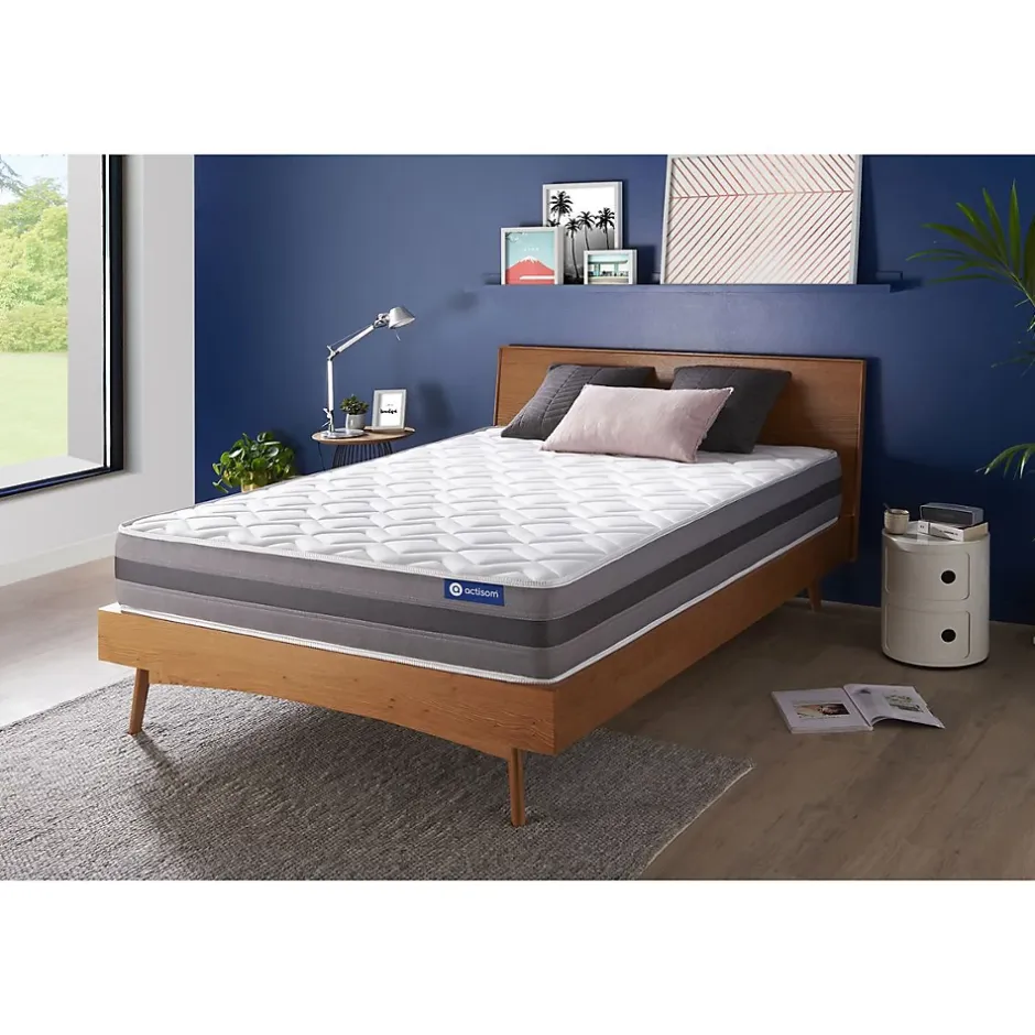 Actisom Matelas Ressorts ensachés et mémoire de forme - Confort : Mi-ferme Best