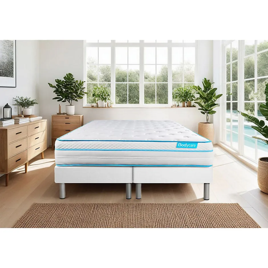 Bodycare Matelas Ressorts ensachés et mémoire de forme - Confort : Ferme Sale