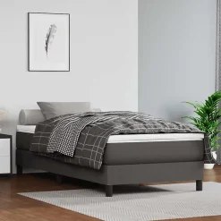 Vidaxl Matelas à ressorts ensachés pour enfants fermeté moyenne 80x160 cm similicuir Online
