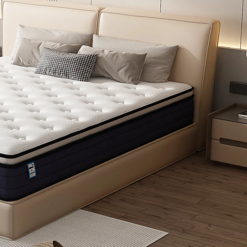 Teeno Matelas à Ressorts ensachés 90x190cm, 25 cm d'épaisseur Clearance