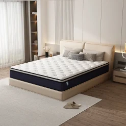 Teeno Matelas à Ressorts ensachés 90x190cm, 25 cm d'épaisseur Clearance