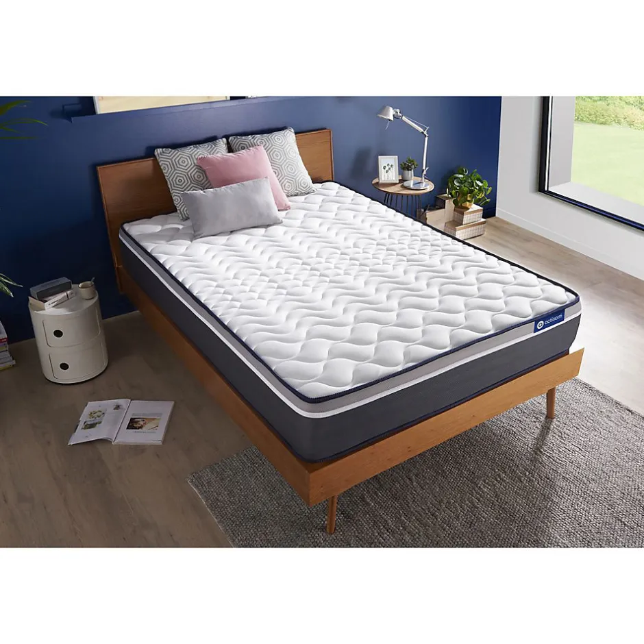 Actisom Matelas Ressorts ensachés et mémoire de forme - Confort : Très ferme