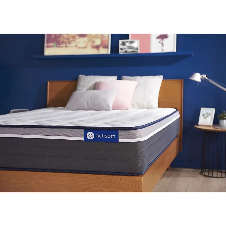 Actisom Matelas Ressorts ensachés et mémoire de forme - Confort : Très ferme Best