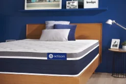 Actisom Matelas Ressorts ensachés et mémoire de forme - Confort : Mi-ferme Hot