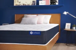 Actisom Matelas Ressorts ensachés et mémoire de forme - Confort : Equilibré Discount