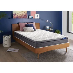 Actisom Matelas Ressorts ensachés et mémoire de forme - Confort : Equilibré New