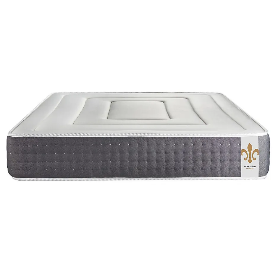 Litier Deluxe Matelas Ressorts ensachés et mémoire de forme - Confort : Ferme