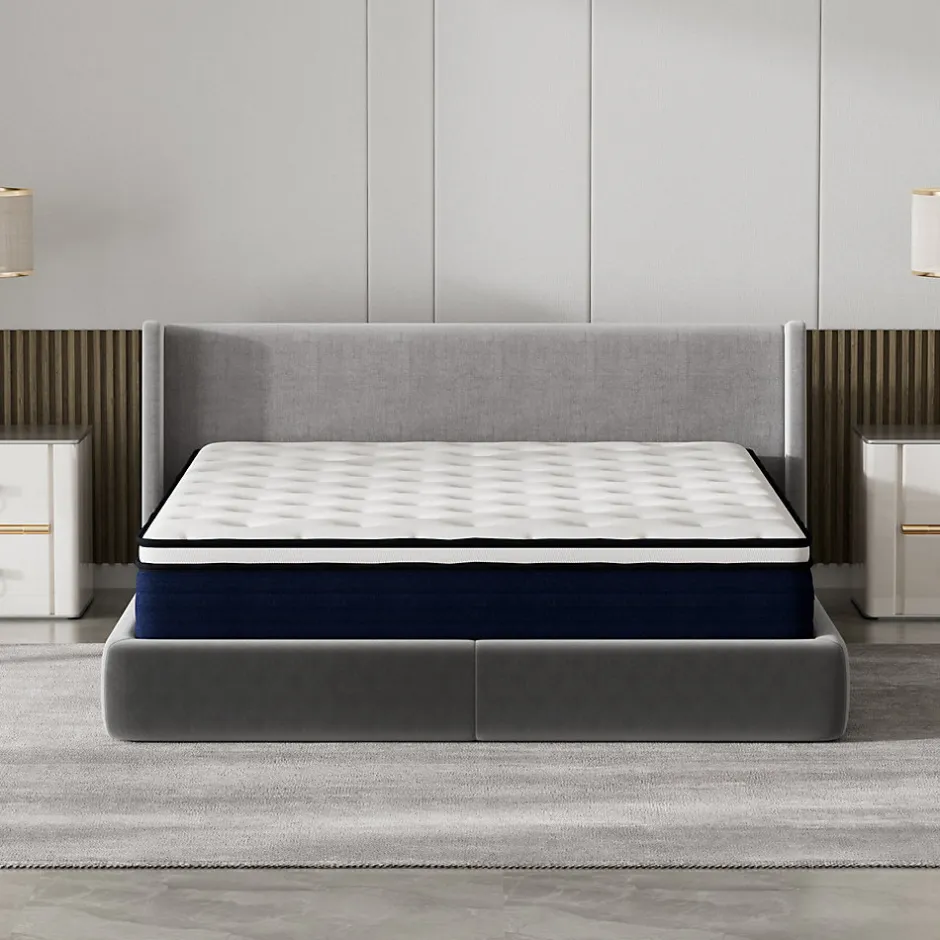 Teeno Matelas à ressorts 140x200 CM, épaisseur 25 cm