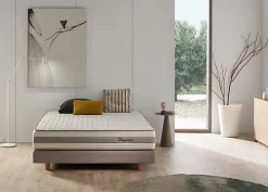 Eccox Matelas - VISCO LUXURY - Hermes - Haute densité HR Pro Nature - 26 cm - 120x200 cm