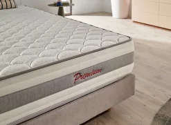 Eccox Matelas - VISCO LUXURY - Hermes - Haute densité HR Pro Nature - 26 cm - 120x200 cm