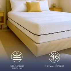The White Stone Matelas 80 X 190 Hauteur 14 cm Orthopédique Hypoallergénique Fabriqué en Italie Clearance
