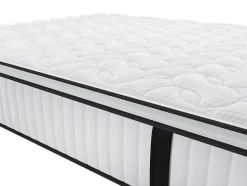 Vente-unique Matelas 180 x 200 cm anti-feu ressorts ensachés et surmatelas intégré ép.28cm - DELICE de YSMÉE HÔTEL Online