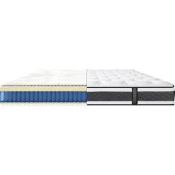 Meubletmoi Matelas 180 x 200 cm avec ressorts ensachés - DOUX RÊVES