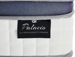 Vente-unique Matelas 180 x 200 cm hybride ressorts ensachés 7 zones et mémoire de forme ép.25cm - MALAO de PALACIO Clearance