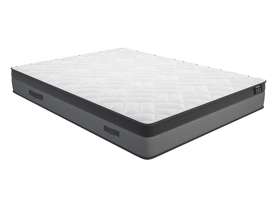 Vente-unique Matelas 140 x 190 cm ressorts ensachés et mémoire de forme ép.24cm - ILLUSION de YSMÉE