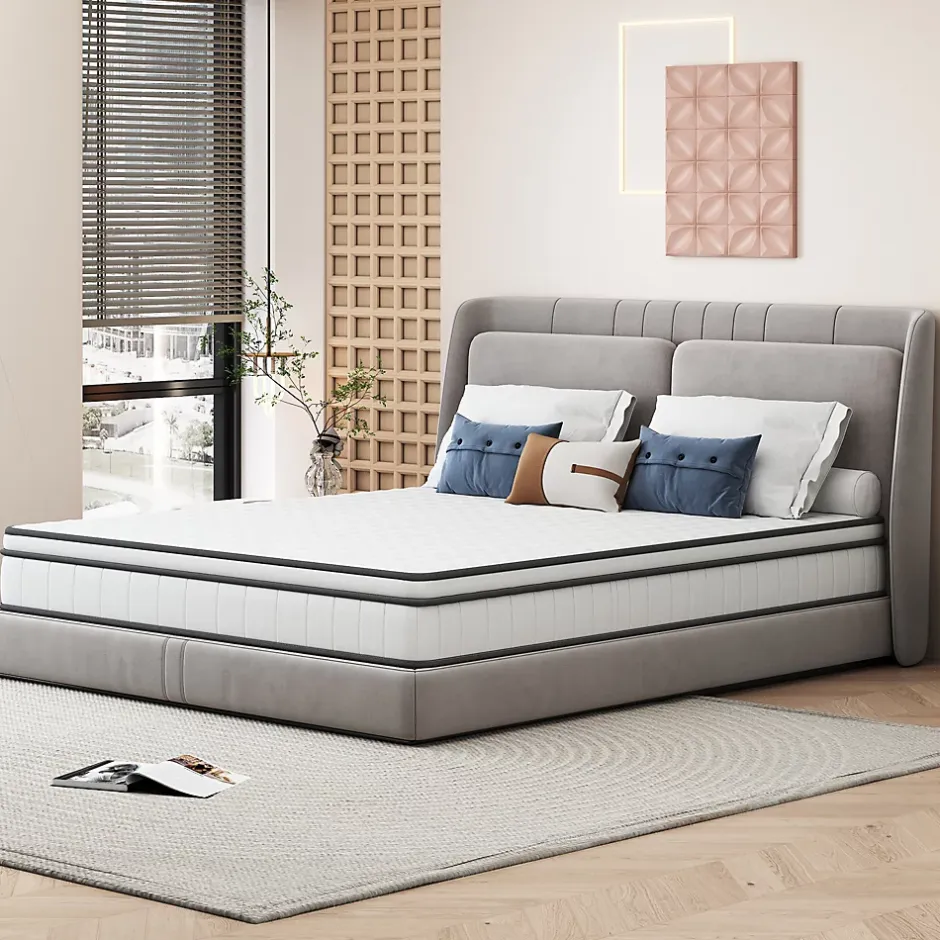 ProximaX Matelas 140 x 190 cm ressorts ensachés et surmatelas intégré ép.25cm Sale