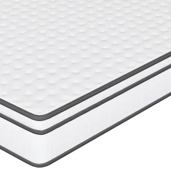 ProximaX Matelas 140 x 190 cm ressorts ensachés et surmatelas intégré ép.25cm Sale