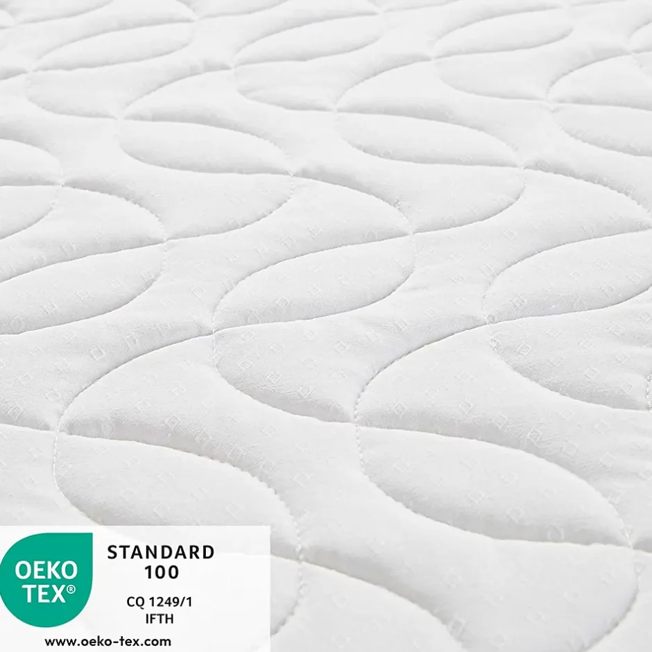 Babysom Matelas Bébé Climatisé - 1 Face Été Fraîche et 1 Face Hiver Ouatinée - Anti-acarien - Oeko-Tex - Fabrication française Online