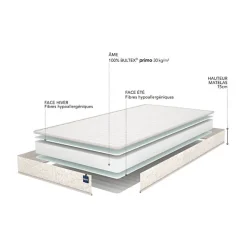 Bultex Matelas FAIR 2 90x200 Mousse Hot