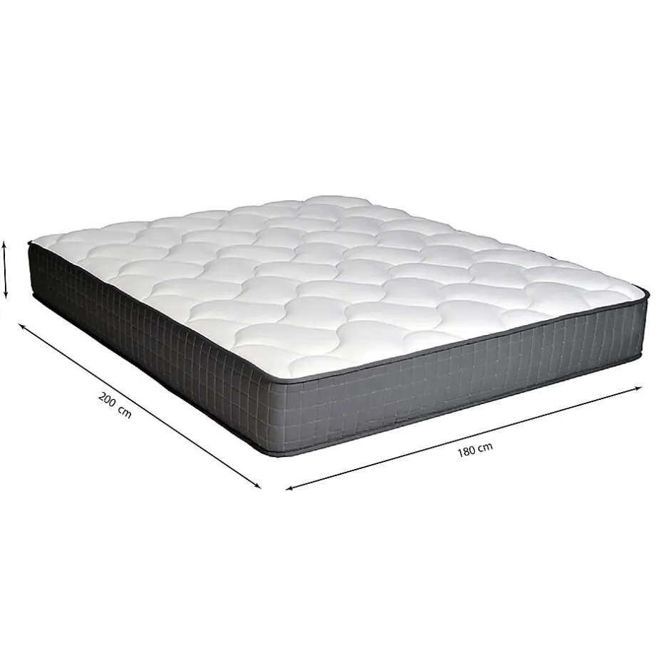 Weber Industries Matelas CARLTON 180x200 ressorts et mémoire de forme Discount