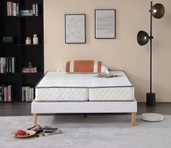 King Of Dreams Matelas clic clac 130x190 - hauteur 15 cm - soutien ferme - confort optimal - usage quotidien - techno15