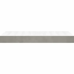 Vidaxl Matelas de lit à ressorts ensachés fermeté moyenne 80x210x20 cm velours
