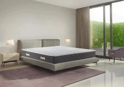 Talamo Italia Matelas double Davanz, matelas en mousse à mémoire de forme, matelas ergonomique, matelas à ressorts ensachés, 180x200xh28 cm Outlet