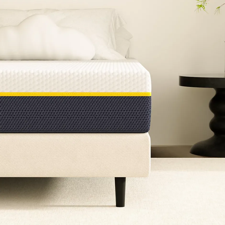 Teeno Matelas double en mousse à mémoire de forme, 140 x 190 cm, épaisseur 17 cm New