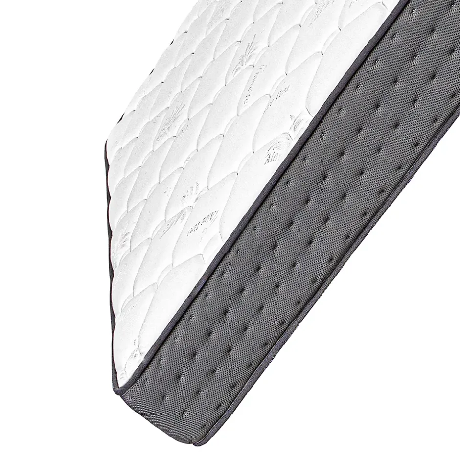 Juanio Matelas ELYA en mousse, réversible 3D avec face été/ hiver, mémoire de forme, indépendance du couchage- 90 X 190 X 20 cm Online