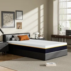 Teeno Matelas en mousse à mémoire de forme 90 x 190 cm , épaisseur 21 cm Clearance