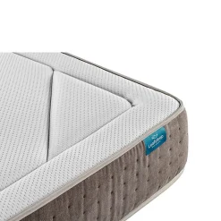Leafsleep Matelas en mousse Cloud Graph 180 x 105 cm, hauteur 28 cm. Tencel et graphène pour régulation thermique et soutien ergonomique.