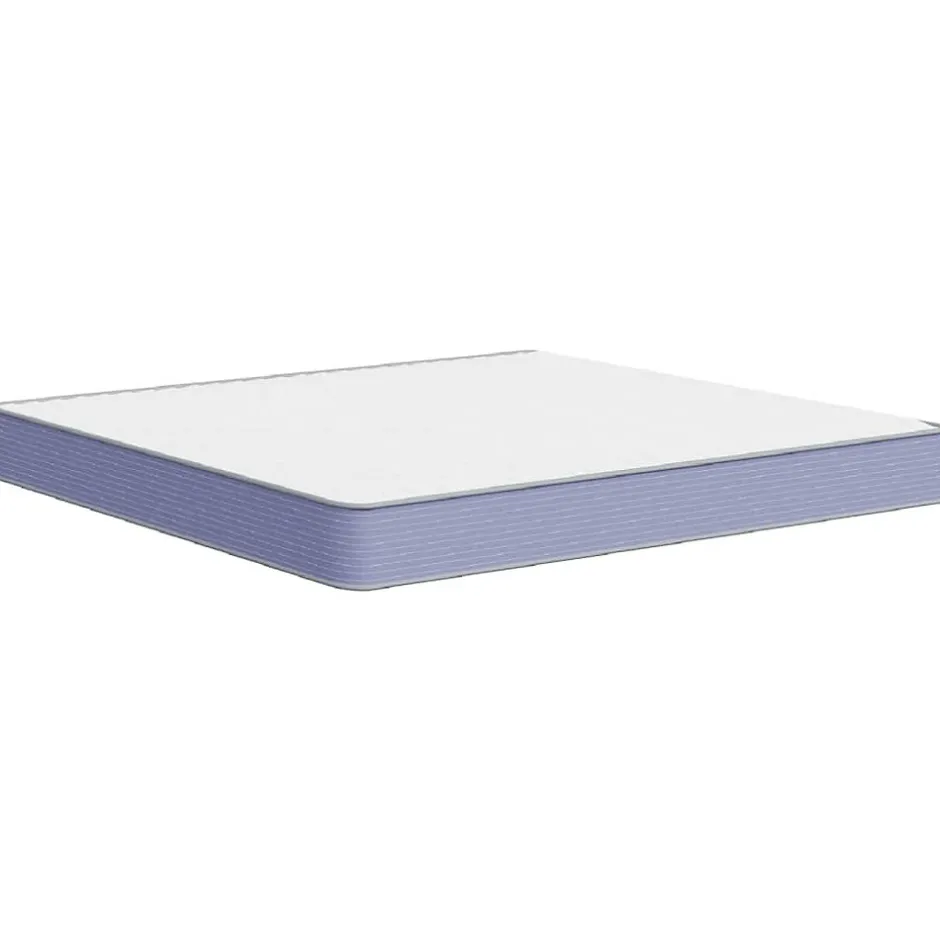 Vidaxl Matelas en mousse moyennement doux 200x200 cm