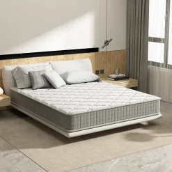 Teeno Matelas en mousse 160x200 cm - 25 cm de hauteur Discount