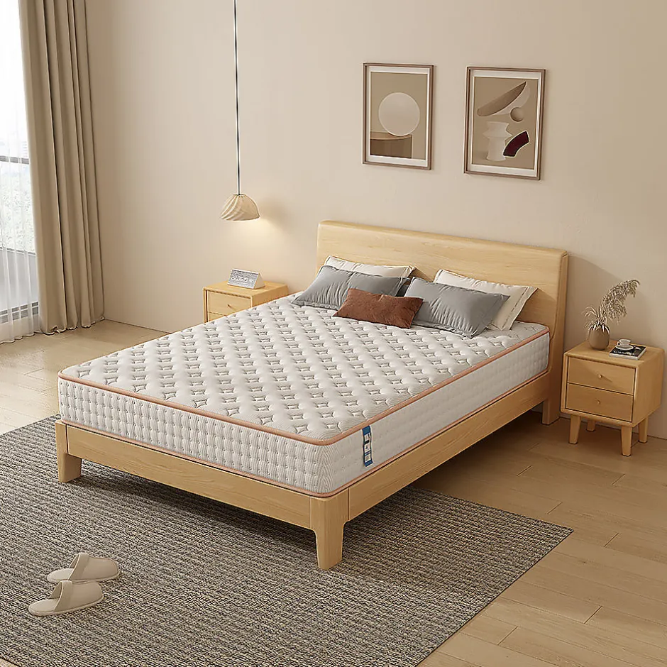 Teeno Matelas en Mousse 140x190cm ,Épaisseur 18cm, Mousse Matelas