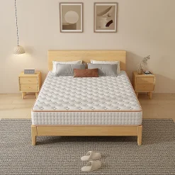 Teeno Matelas en Mousse 160x200cm, Épaisseur 18cm, Matelas Mousse