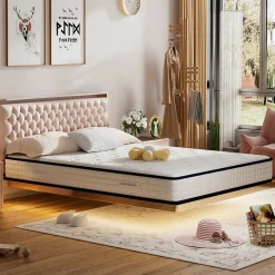 Teeno Matelas en mousse 90x190cm, Épaisseur 22 cm