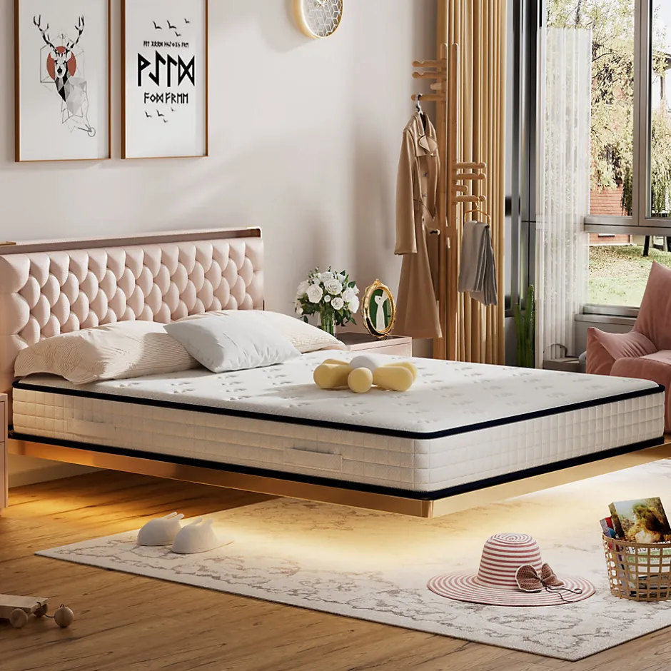Teeno Matelas en mousse 90x190cm, Épaisseur 22 cm