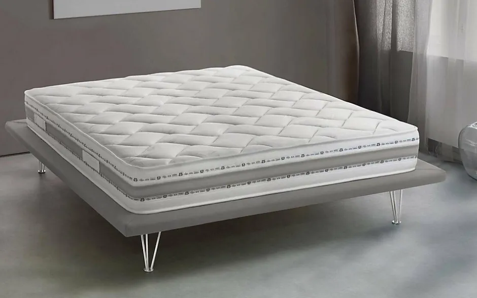 Talamo Italia Matelas enfant 140x200 cm accueil dynamique soutien medium epaisseur 21 cm Non specifie zones housse de matelas
