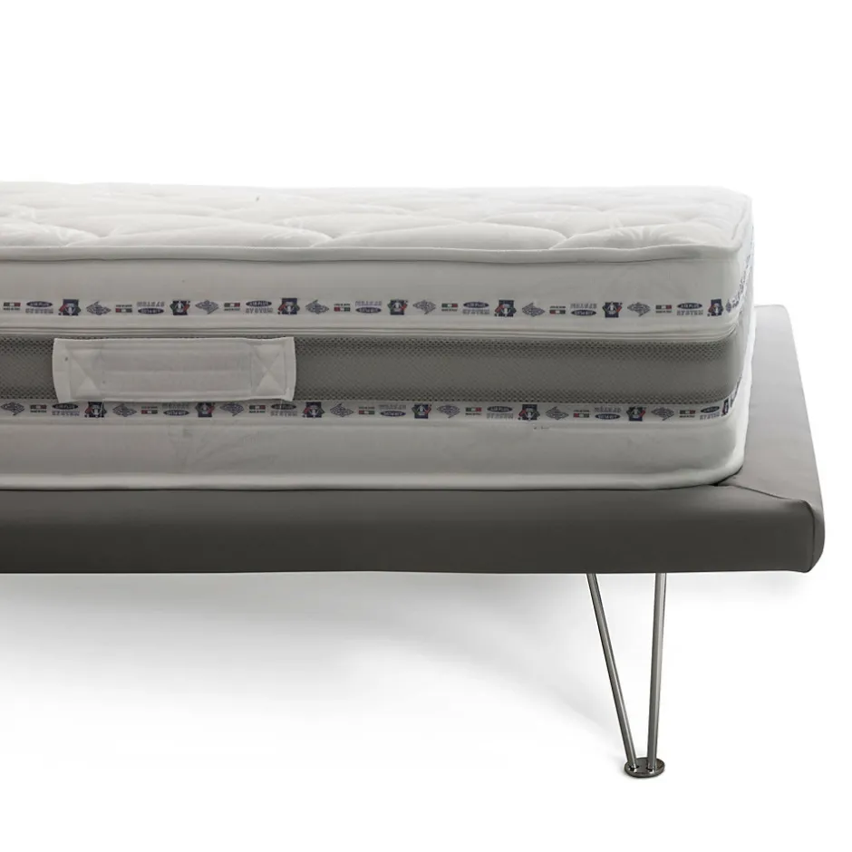 Talamo Italia Matelas enfant 140x200 cm accueil dynamique soutien medium epaisseur 21 cm Non specifie zones housse de matelas