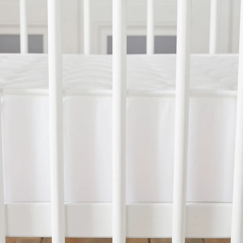 Babysom Matelas Enfant/Bébé Climatisé - 1 Face Été Fraîche et 1 Face Hiver Ouatinée - Anti-acarien - Oeko-Tex - Fabrication française
